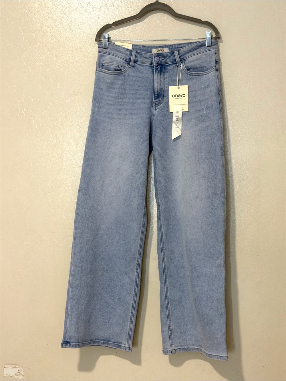 Light Wash Wide Leg Jeans - Women's Flare Denim